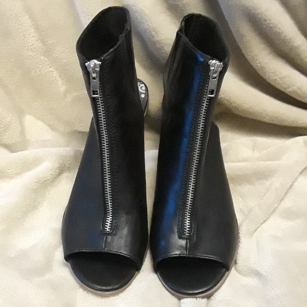 Open Toe Ankle Boot